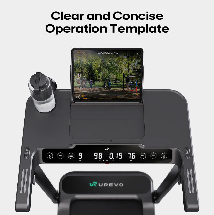 Urevo URTM037 löpband 420 x 1080 mm 12 km/t