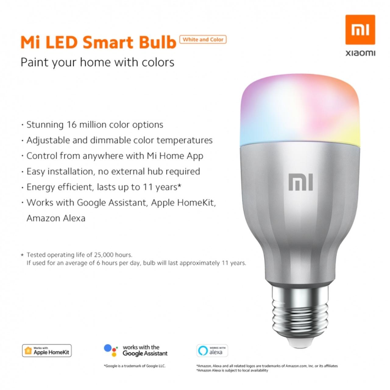 Mi Smart LED Bulb Essential (White and Color) EU