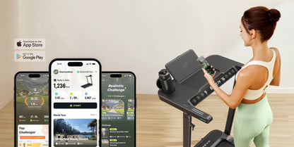 Urevo URTM037 löpband 420 x 1080 mm 12 km/t