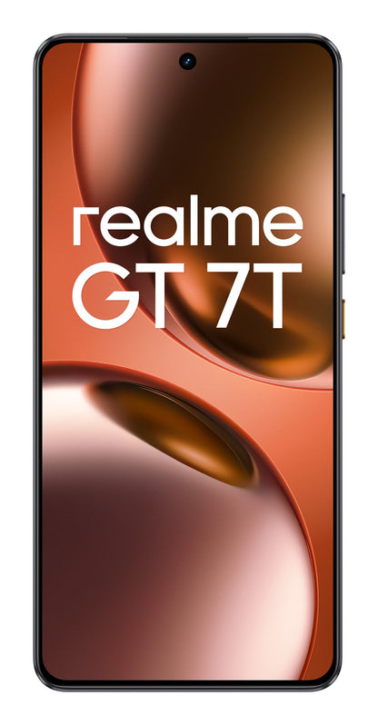 realme GT 7T 17,3 cm (6.8") Dubbla SIM-kort Android 15 5G USB Type-C 12 GB 256 GB 7000 mAh Svart