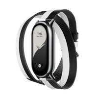 Xiaomi Smart Band 8 Double Wrap Strap - Black and white